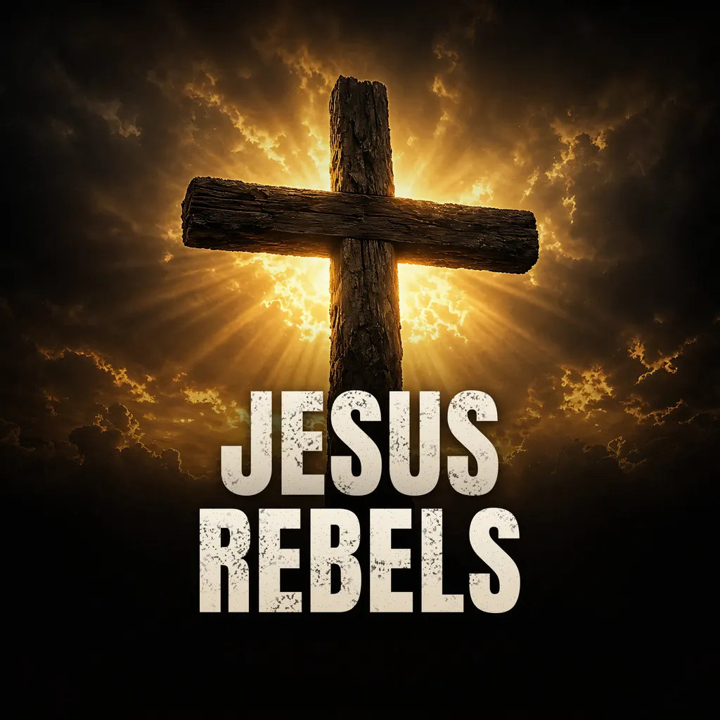 Romans Road by Jesus Rebels. The Jesus Rebels mark.